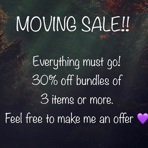 Moving Sale!